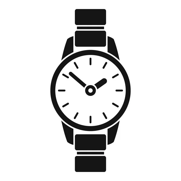 Icono de reloj de mano, estilo simple — Vector de stock