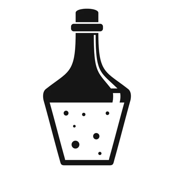Icône de potion magique, style simple — Image vectorielle