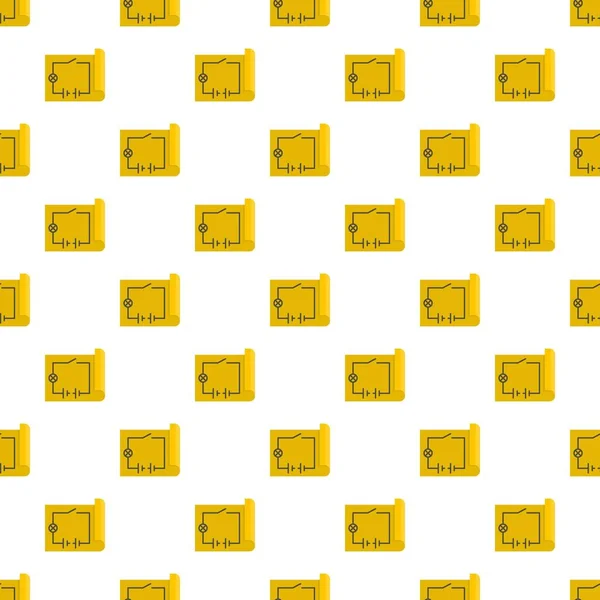 Circuit patroon naadloze vector — Stockvector