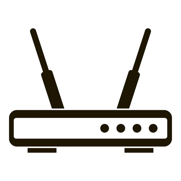 Icono del router Wifi, estilo simple — Vector de stock