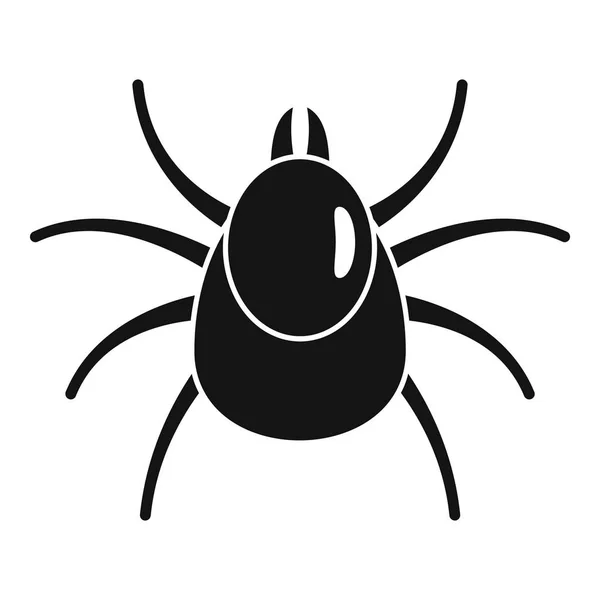Böcek akar ikonu, basit stil — Stok Vektör