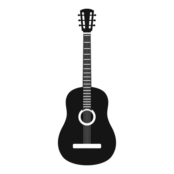 Mexican guitar icon, simple style — Stock Vector