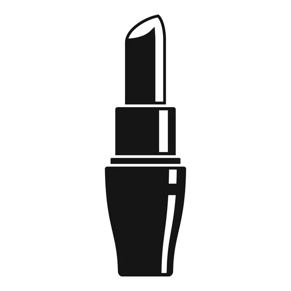 Make-up Lippenstift-Ikone, einfacher Stil — Stockvektor