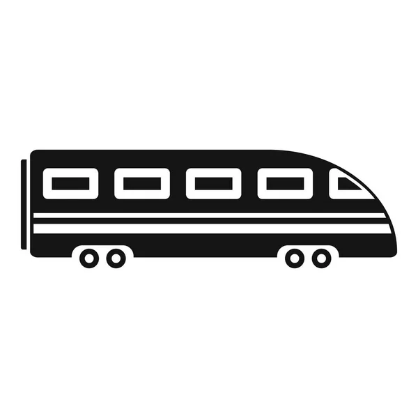 Icono de tren de velocidad, estilo simple — Archivo Imágenes Vectoriales