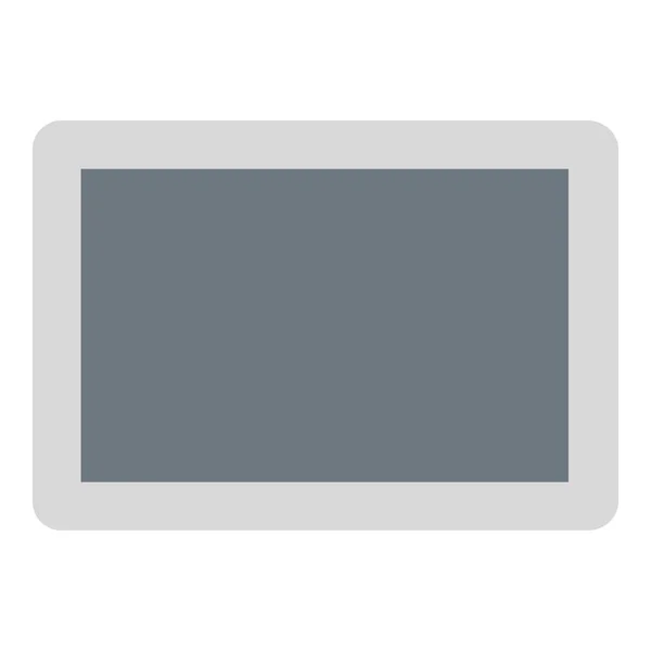 Icono de la tableta, estilo plano — Vector de stock