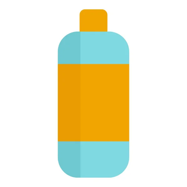 Icono de botella de bebida, estilo plano — Vector de stock