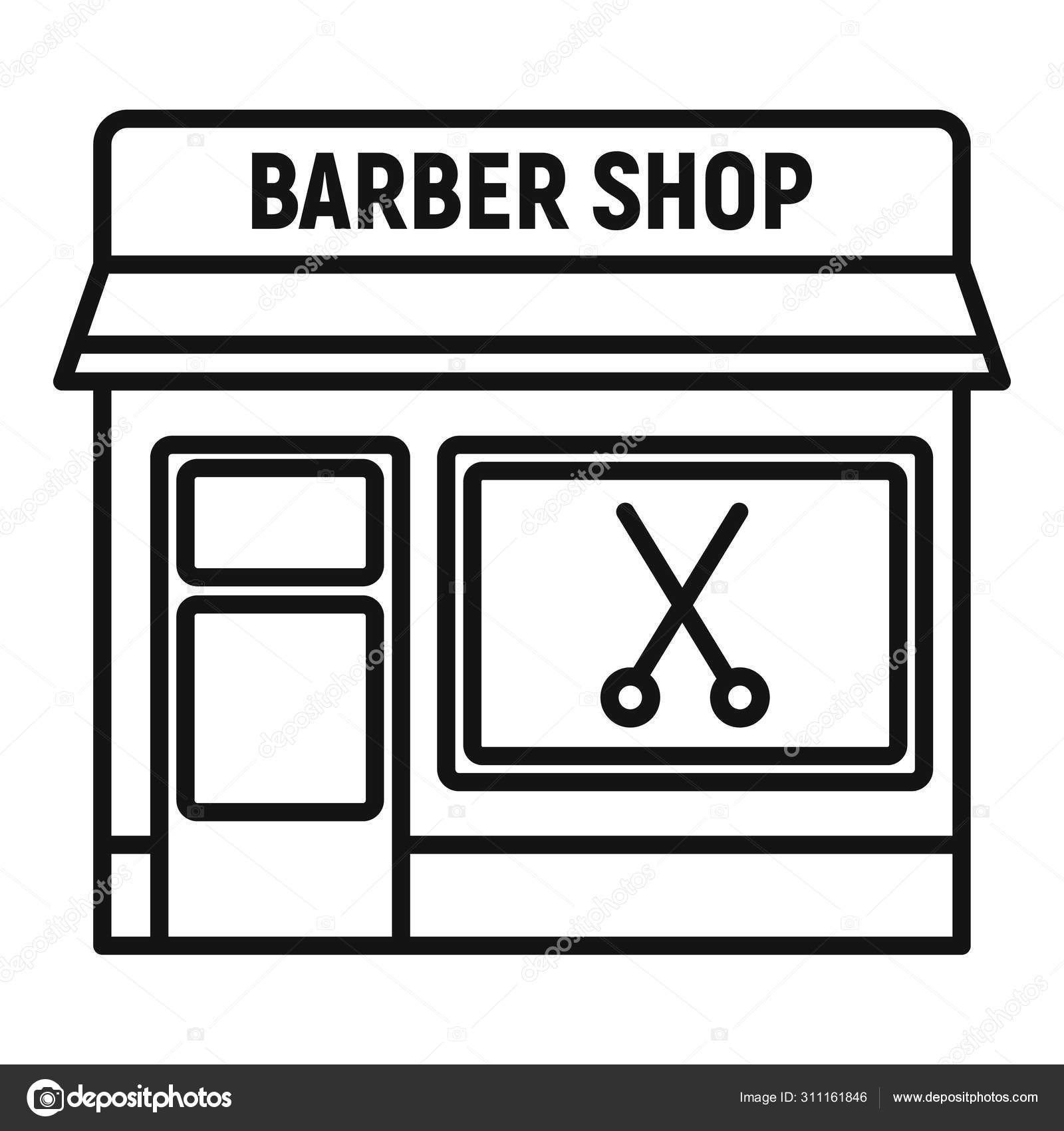 Barber, shop, scissors, shopping, store icon icon - Download on