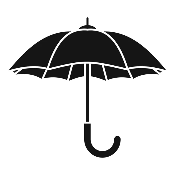 Значок парасольки, простий стиль — стоковий вектор