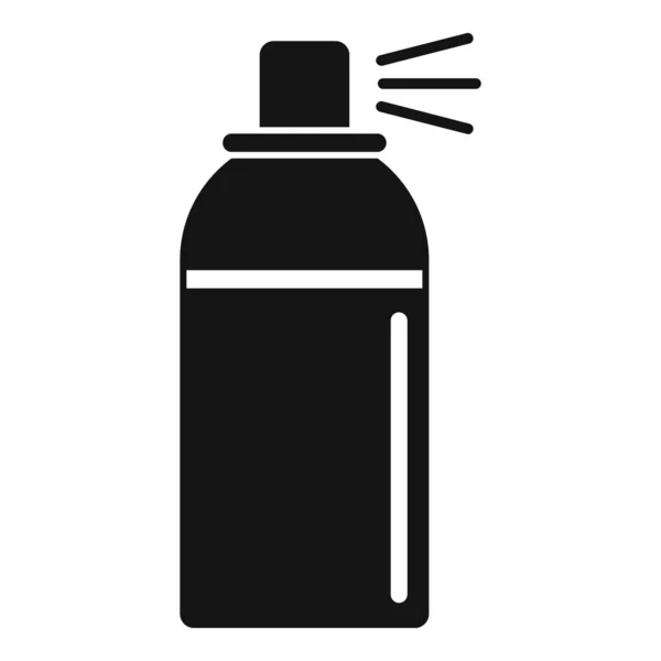 Parfüm aeroszol dezodor ikon, egyszerű stílus — Stock Vector