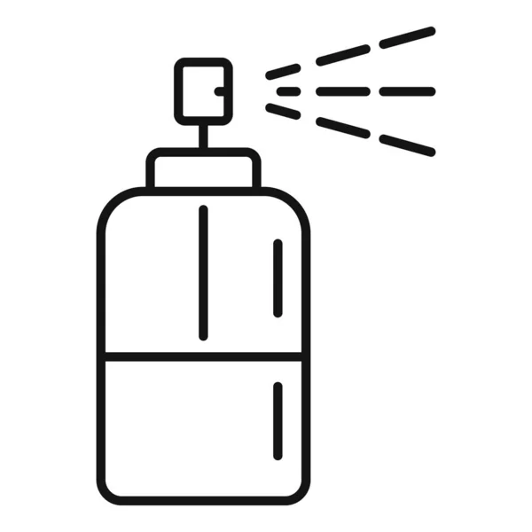 Body deodorant icon, outline style — Stock Vector
