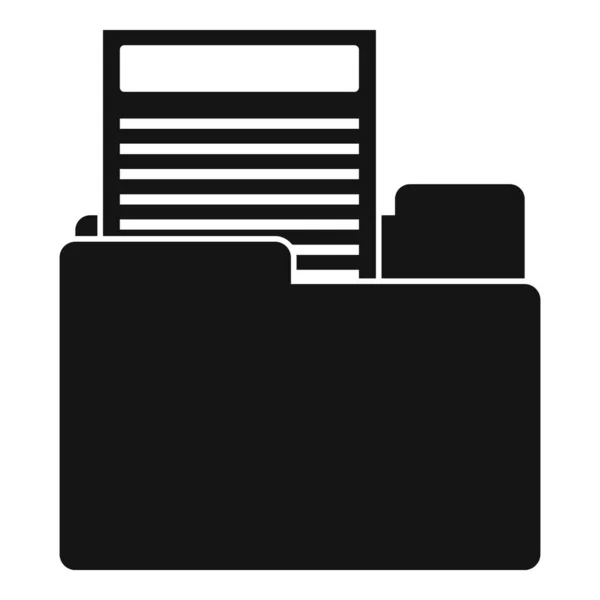 Icono de impuesto de correo de propiedad, estilo simple — Archivo Imágenes Vectoriales