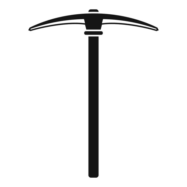 Pick axe icon, simple style — Stock Vector