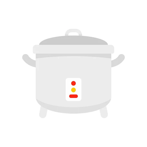 Кухонная икона плоского стиля — стоковый вектор