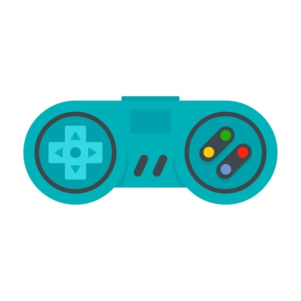 Gamepad icon, flat style — Stock Vector