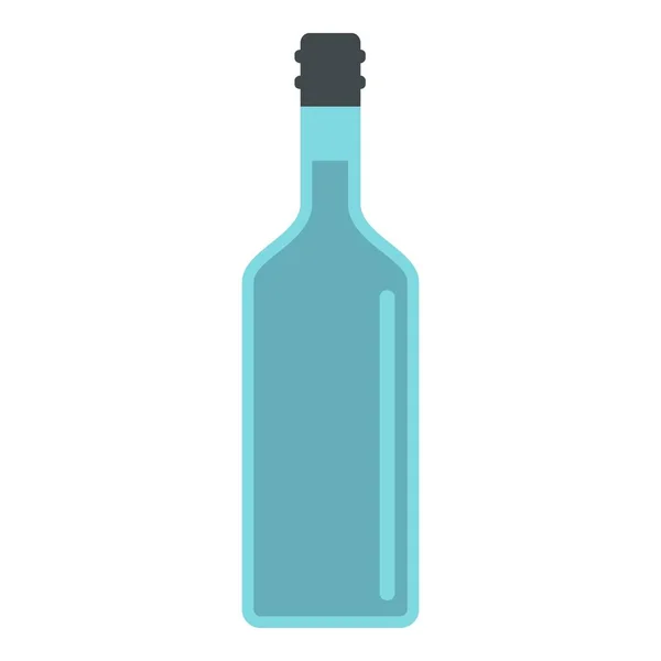 Icono de botella de agua, estilo plano — Vector de stock