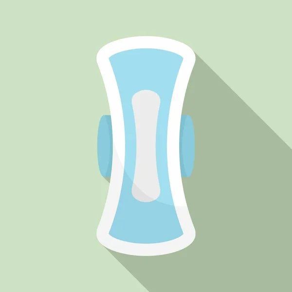 Woman pad icon, flat style