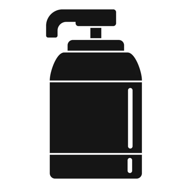 Tvål dispenser ikon, enkel stil — Stock vektor