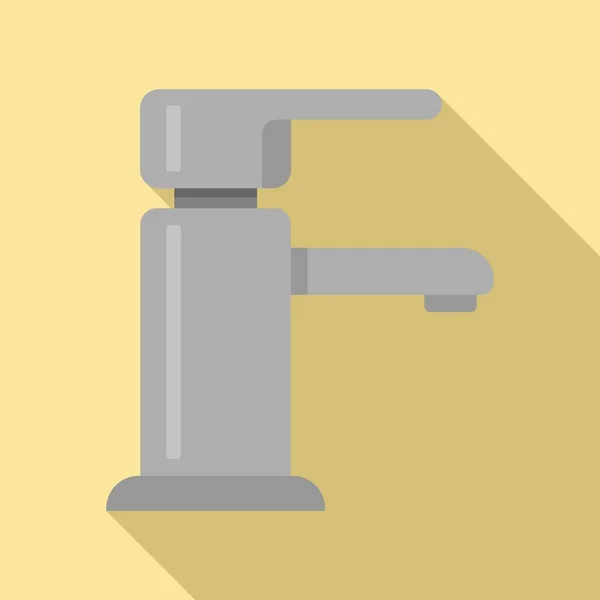 Filter faucet icon, flat style — ストックベクタ