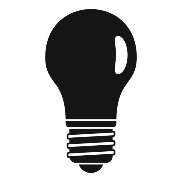 Icône d'ampoule classique, style simple — Image vectorielle