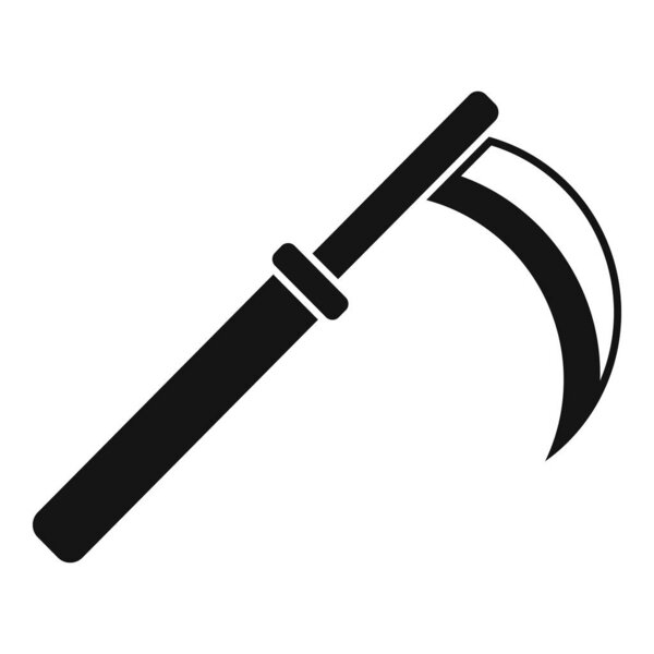 Ninja blade icon, simple style