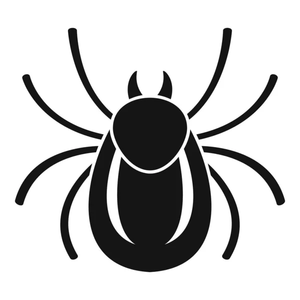 Orman böceği simgesi, basit biçim — Stok Vektör