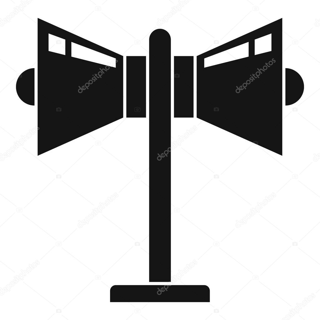 Remarketing megaphone icon, simple style