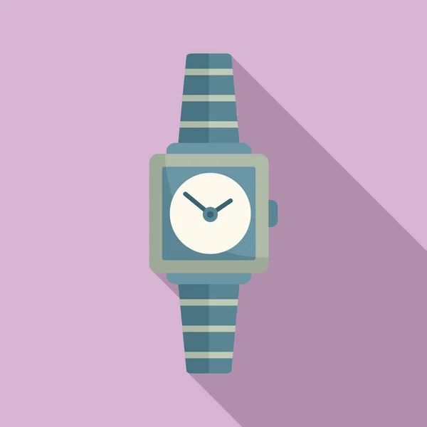 Watch repair icon, flat style