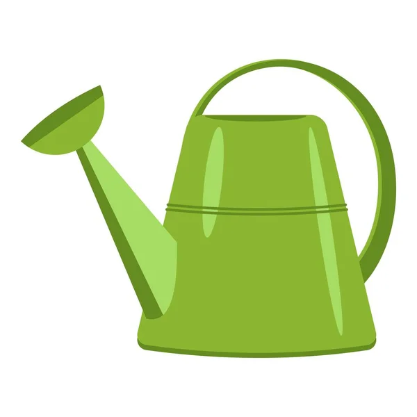 Garden watering can icon, cartoon style — Stock Vector