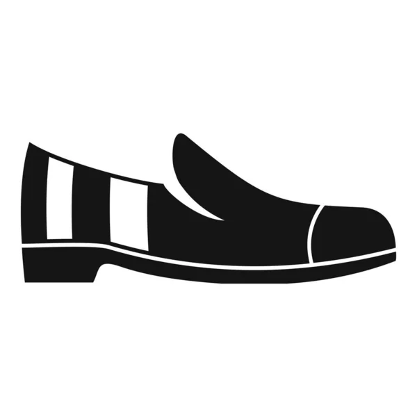Elegante icono de reparación de zapatos, estilo simple — Vector de stock