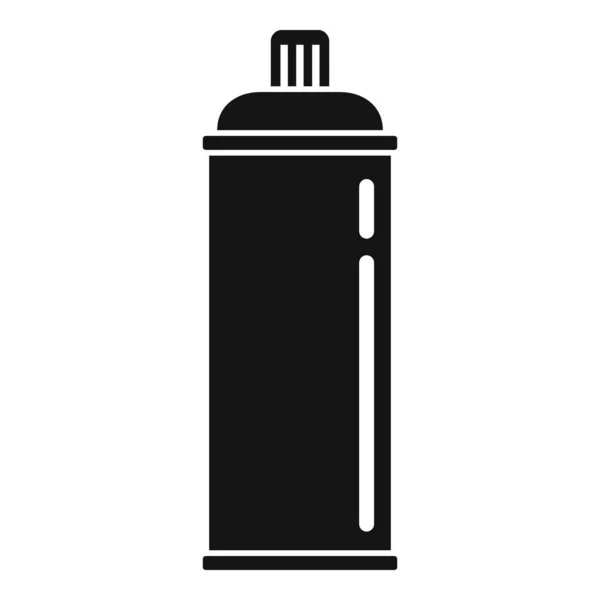 Icône de bouteille de gaz, style simple — Image vectorielle