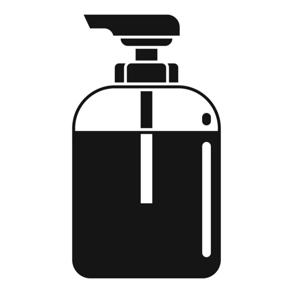 Sauna sabun dağıtıcı simgesi, basit biçim — Stok Vektör