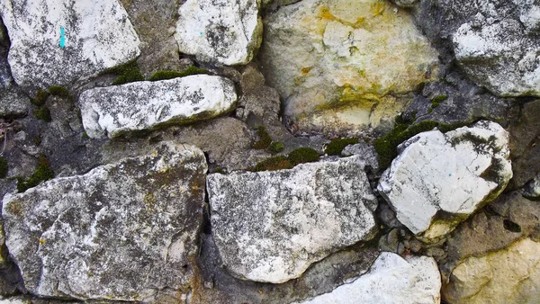 Bellissimo Sfondo Pietra Muro Pietra — Foto Stock