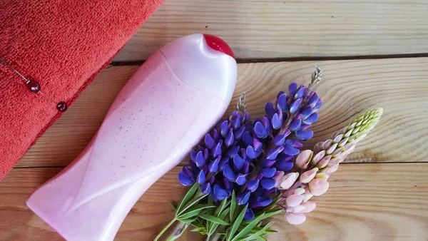 Cosmetica Basis Van Natuurlijke Kruiden Voor Lichaamsverzorging — Stockfoto
