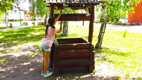 Parque Diversões Das Crianças — Fotografia de Stock