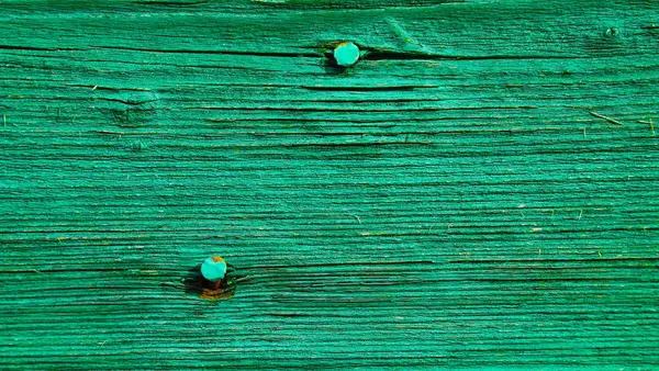 Old Wooden Wall Green Abstract Background — Stock Photo, Image