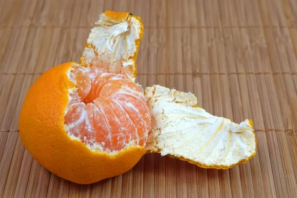 Healthy Fruit Delicious Juicy Tangerine — Stock Photo, Image