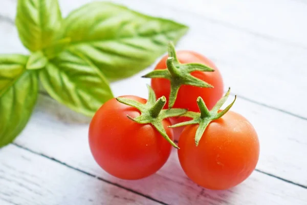 Leckere Süße Kirschtomaten Gesundes Gemüse — Stockfoto