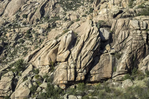 マドリード スペインのペドゥリサ グアダラマ山脈国立公園 州の花崗岩質岩 — ストック写真
