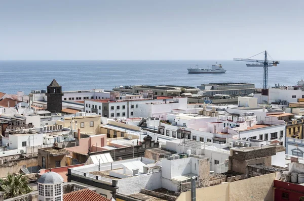 View City Las Palmas Gran Canaria Canary Islands Spain Belltower — стоковое фото