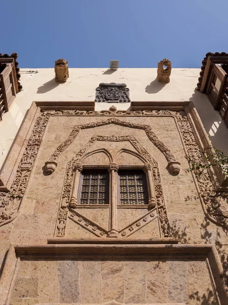 Close Door Casa Colon Columbuss House Las Palmas Canary Islands — Stock Photo, Image