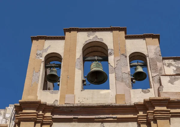 Zvonice Kostela Santa Maria Gracia Cartagena Murcia Španělsko Byl Postaven — Stock fotografie
