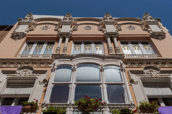 Cartagena Spagna Aprile 2017 Facciata Della Casa Delle Clares Progettato — Foto Stock