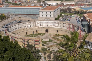 Cartagena, il Murcia, İspanya eski Arena sayısı. 1853 yılında inşa edilmiş.