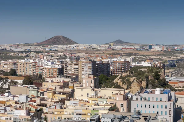 Utsikt Över Staden Cartagena Provinsen Murcia Spanien — Stockfoto