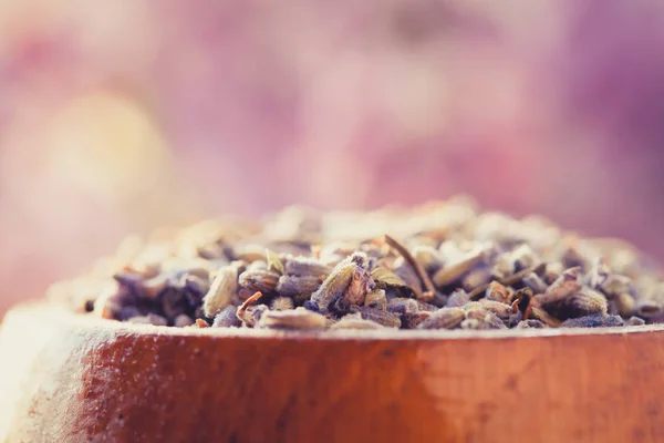 Seeds Lavender Small Barrell — Stock Photo, Image