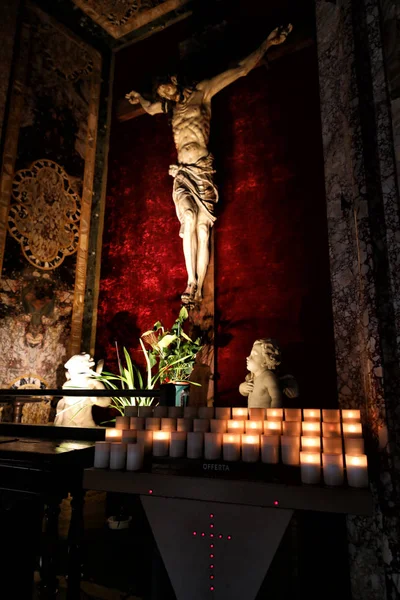 Roma Italia Febrero 2019 Chappella Iglesia Gesu — Foto de Stock