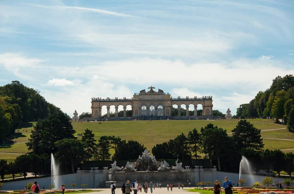 Vienna Austria Settembre 2013 Gloriette Palazzo Schonbrunn — Foto Stock