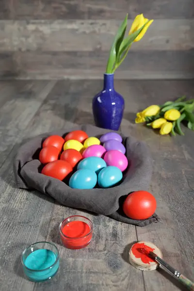 Hermosa composición de Pascua — Foto de Stock