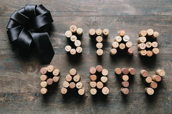 Words STAG PARTY made from corks Royalty Free Stock Photos