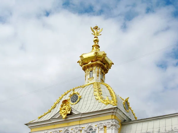 Museo Peterhof Palacio Parque Conjunto Los Siglos Xviii Xix Rusia — Foto de Stock